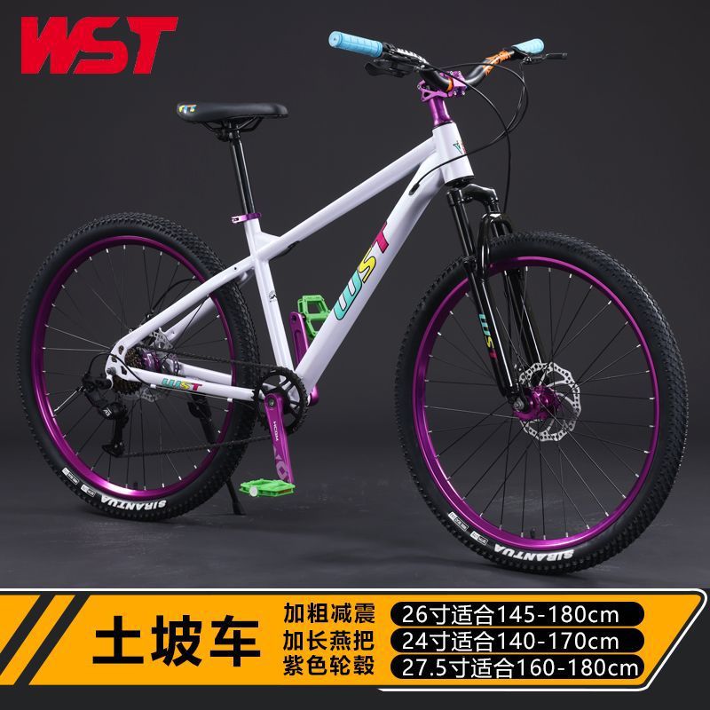 Bicicleta de montaña puede hacer movimiento profesional bicicletas de doble cilindro de cambio de velocidad para hombres y mujeres adultos bicicletas de paso para carreras de cross country