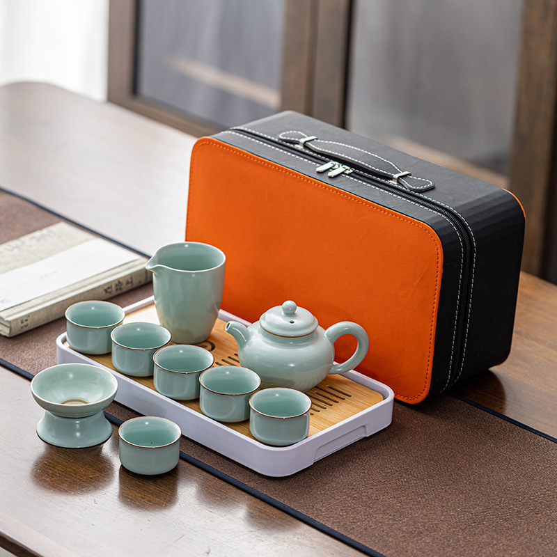 旅行茶器便利式工夫茶器セットメーカー卸売り快客杯祝日ビジネスイベントプレゼントロゴ|undefined