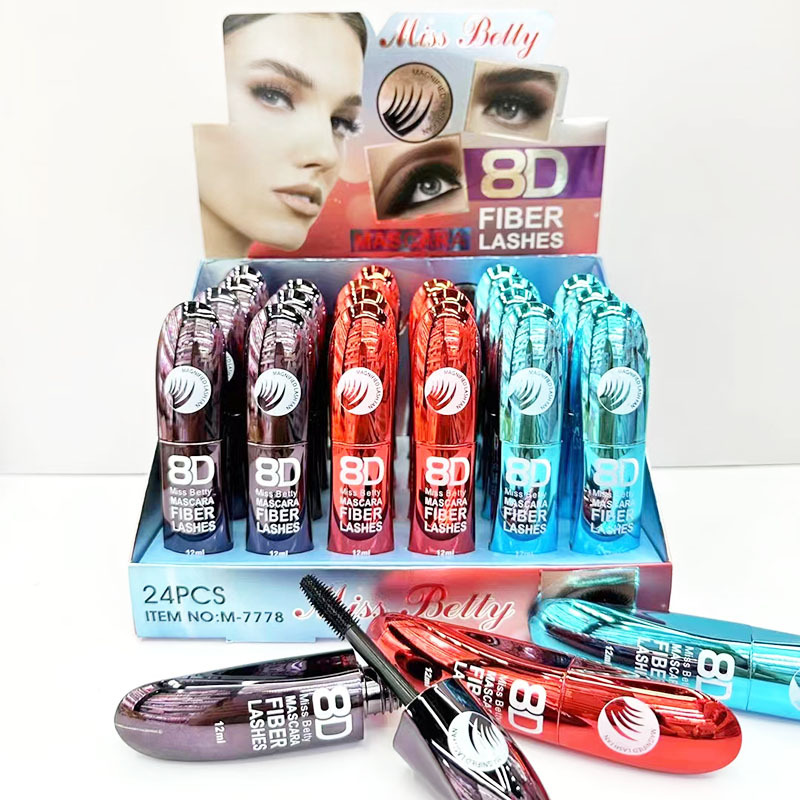 Nuevo Comercio exterior transfronterizo MissBetty grueso curling impermeable Mascara maquillaje al por mayor Mascara crema