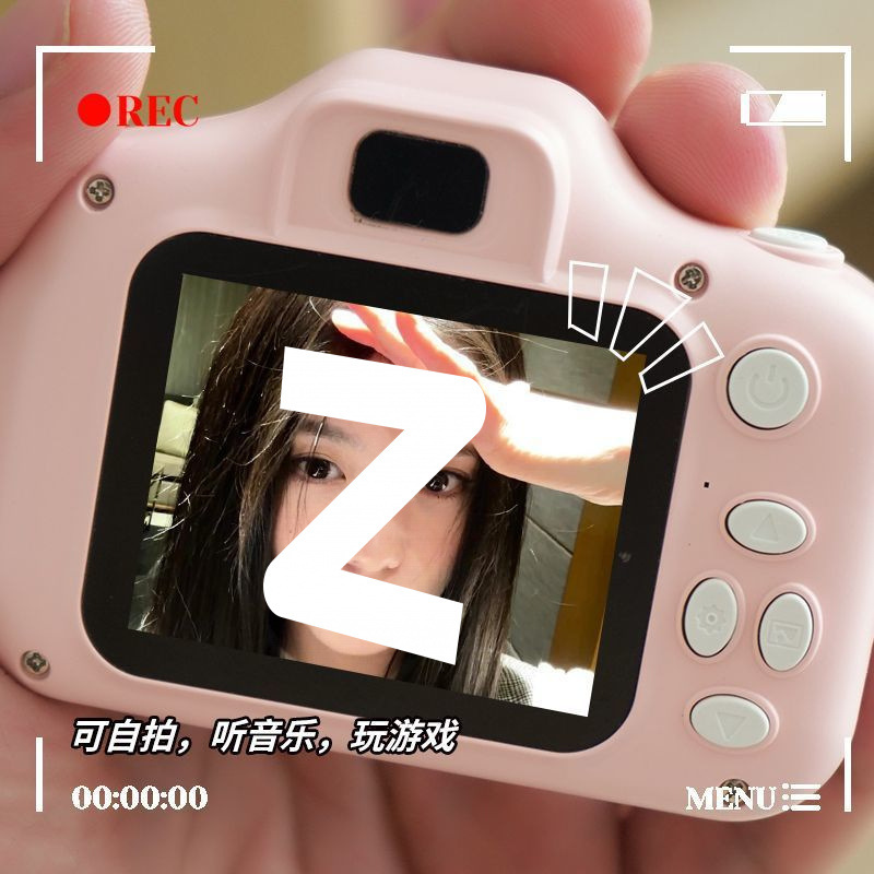 High-Definition Dual-Camera Camera for Campus Students to Take Photos and Upload to Mobile Phone, Cute Digital Camera, Travel Record Camera