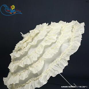 Vintage French-Style Lolita Prop Lace Umbrella for Weddings, Popular Online, Small Sunshade, Beautiful Photo Umbrella