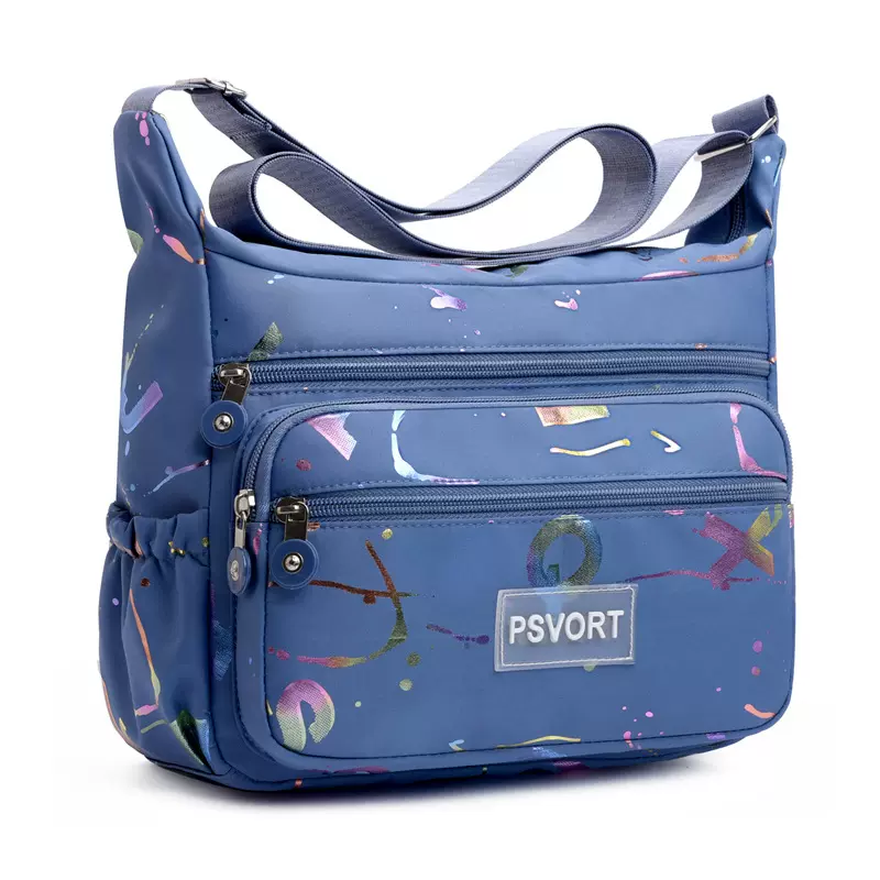 单肩时尚帆布妈妈百搭代发尼龙牛津布斜挎包女外贸新款中年女包包