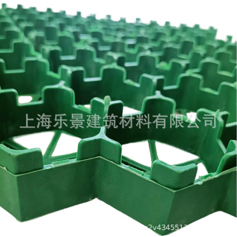 绿化工程植草格停车场人行道园林消防登高面抗压塑料草坪砖上海