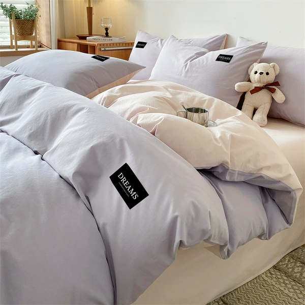 Light purple + cream powder [100% cotton]