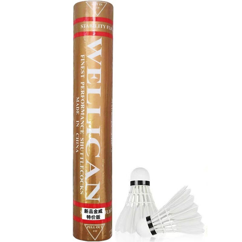 Wholesale Tube Free Shipping Golden Eagle Red Eagle Badminton Durable Stable Competition Ball Indoor and Outdoor Windproof Only Packed with Huihang