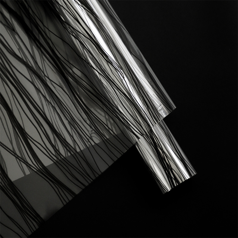 Qisepian celofán cristal Lafite net ramo de flores papel de embalaje papel de flores hecho a mano bricolaje floristería