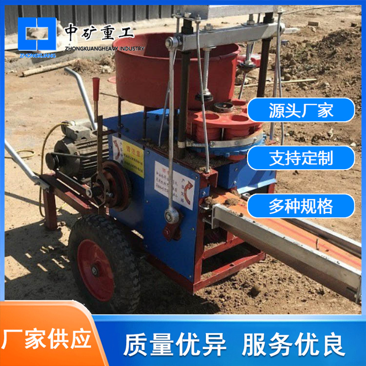 小型电动育苗制钵机转盘式蔬菜育苗装袋机 观赏盆栽营养土制钵机