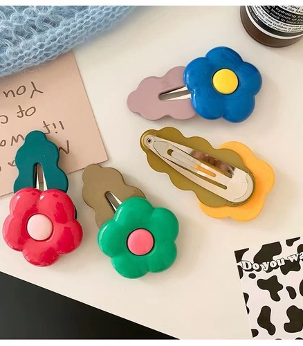 Baby bangs hair clip  new girl child side clip children forehead flyaway hair clip little girl hair accessory