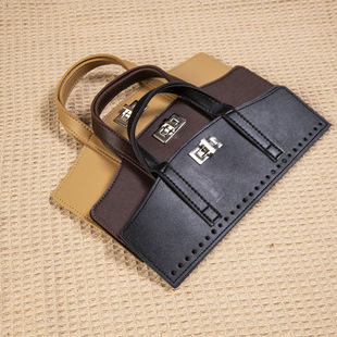 DIY Leather Bag Accessories Independent Creative Bag Crochet Bag Wool Rattan Bag Handle Wholesale