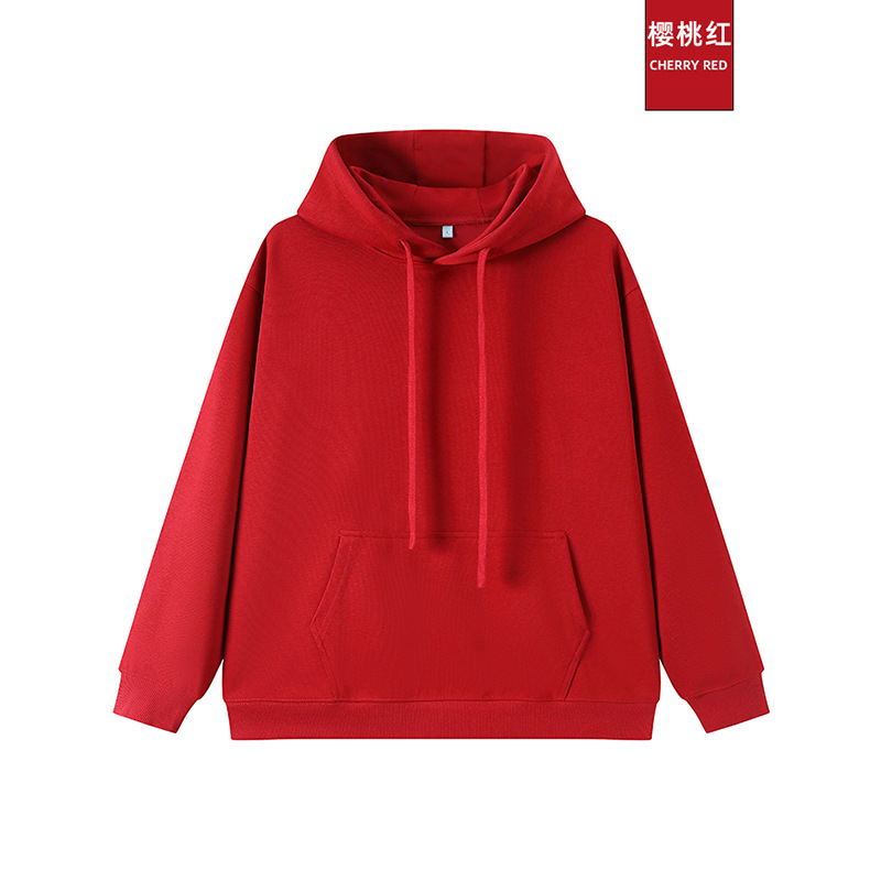 Otoño color sólido cross-border hoodie americano pesado ropa de trabajo con capuchona marca de moda masculina alta sensación suéter personalizada