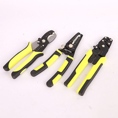 Wholesale multifunctional wire stripping pliers to save labor, special cable pliers for electricians, automatic stripping cable seven-in-one wire stripping pliers