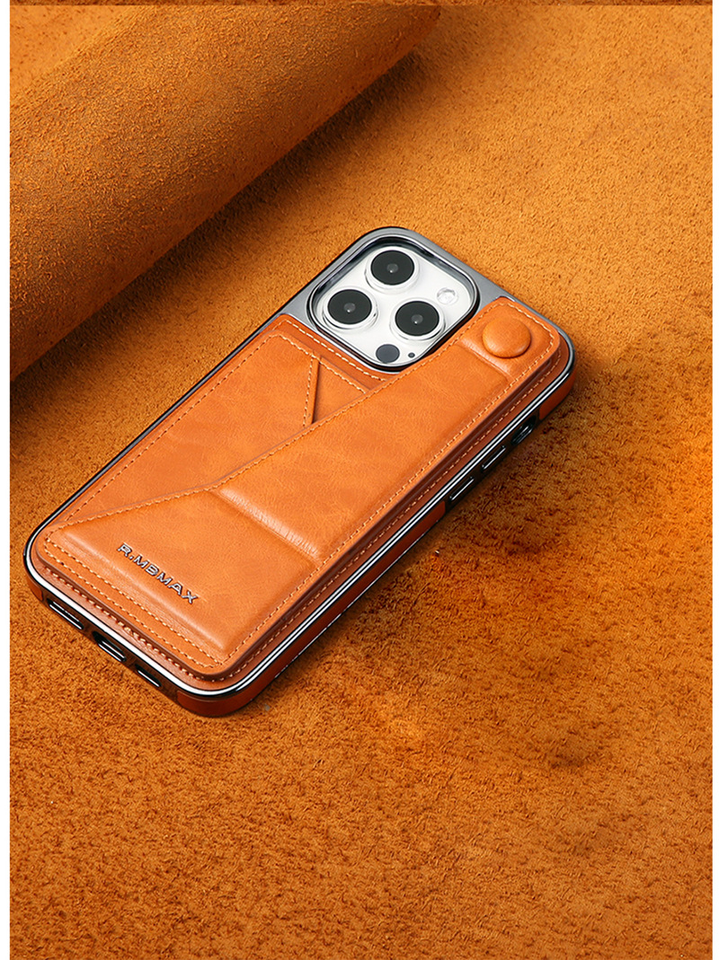 Ốp lưng iPhone chống sốc viền dày có dây đeo cổ tay và giá đỡ — [Màu đen★R1 Crazy Horse Pattern] Giá đỡ thẻ Dây đeo cổ tay, [Màu nâu nhạt★R1 Crazy Horse Pattern] Giá đỡ thẻ Dây đeo cổ tay, 【Màu xanh lam★R1 Crazy Horse Pattern] Giá đỡ thẻ Dây đeo cổ tay, [Màu nâu sẫm★R1 Crazy Horse Pattern] Giá đỡ thẻ Dây đeo cổ tay chi tiết 14