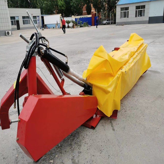 Cosechadora de alfalfa de pasto cortadora de césped tractor trasero cortadora de césped multiplaca pá