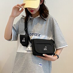 【メーカー卸売】2025年新作 クロスボーダー スモールスクエアバッグ 韓国風ファッション カンガルー型斜め掛けバッグ トレンドショルダーバッグ