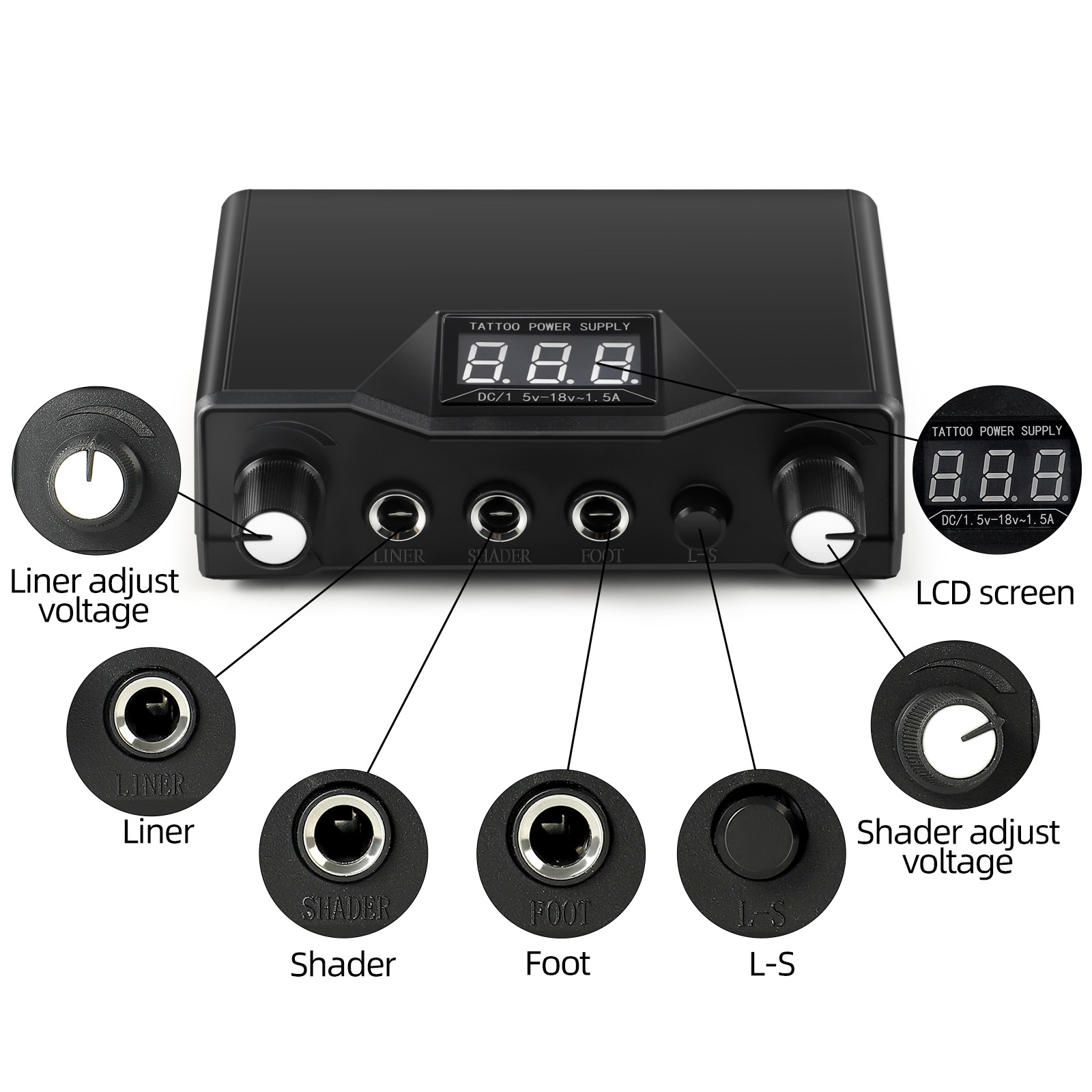 Original Design neue heiße neue Toolbox männliche und weibliche Tattoo Stift Set Motor Tattoo Stift Set Tattoo Maschine Set_voghion.com