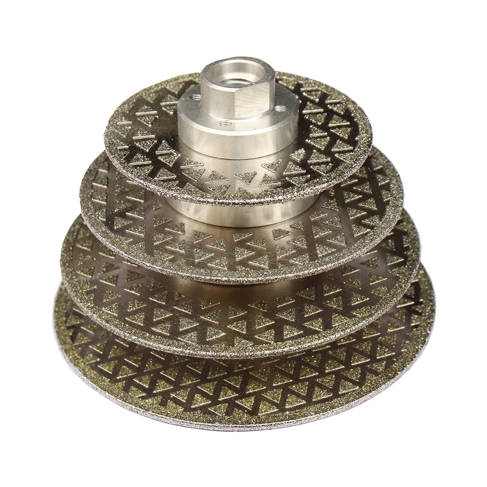 金刚石双面满天星切割片用于大理石瓷砖打磨切割 M14角磨机砂轮片