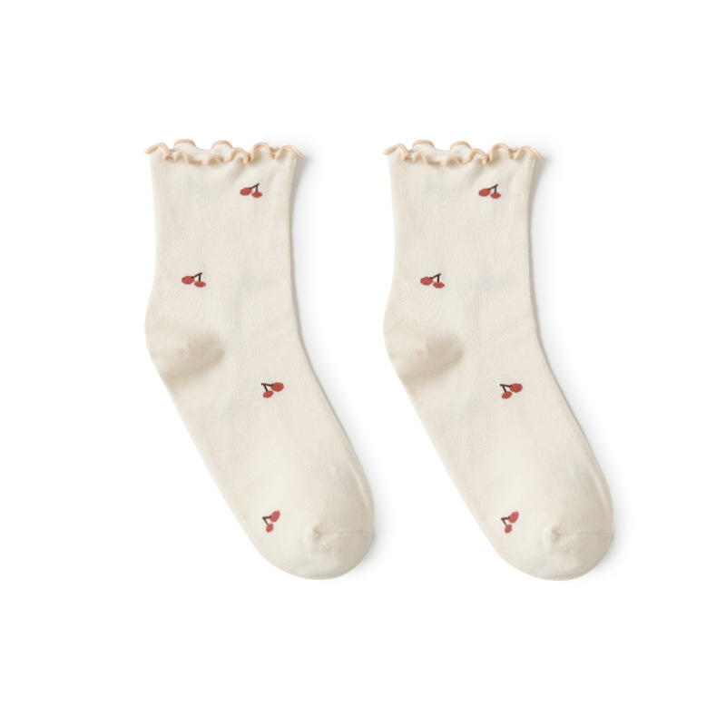 Nuevos calcetines de confinamiento Primavera, Otoño e Invierno posparto algodón peinado transpirable media pantorrilla boca suelta no apretado maternidad sueño mujeres embarazadas Calcetines