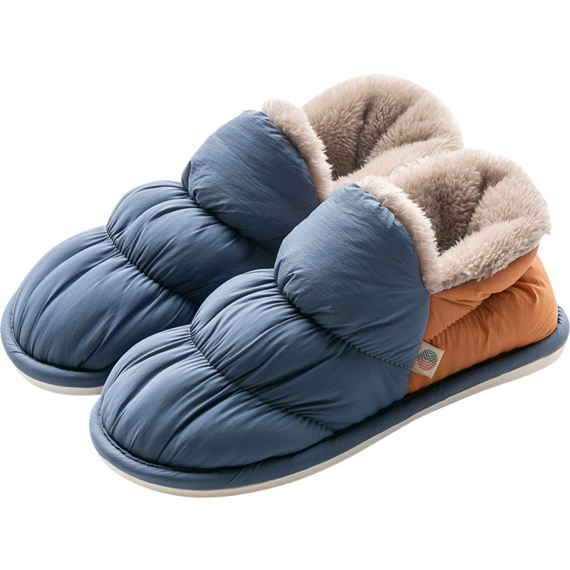 Хлопчатобумажные тапочки мужская сумка и домашний женский зимний пуховик