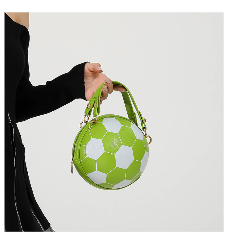 Cross-border bags, women's Instagram personalized basketball bags, new versatile single-shoulder crossbody bags, Korean-style small round bags for women undefined