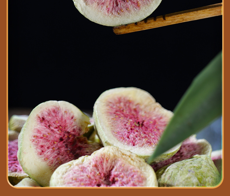 Freeze-Dried Figs Wu Hua Guo Sugar-Free Dried Fruit Snack 100g Bag for Baking and Cake Decoration quality and texture