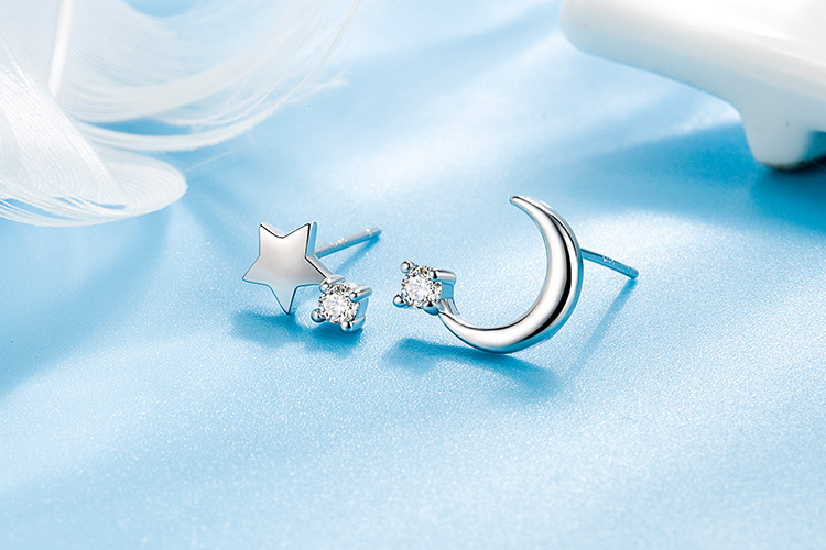 3g Weight Earrings, Ear Studs Classification Star Copper Copper Earrings
