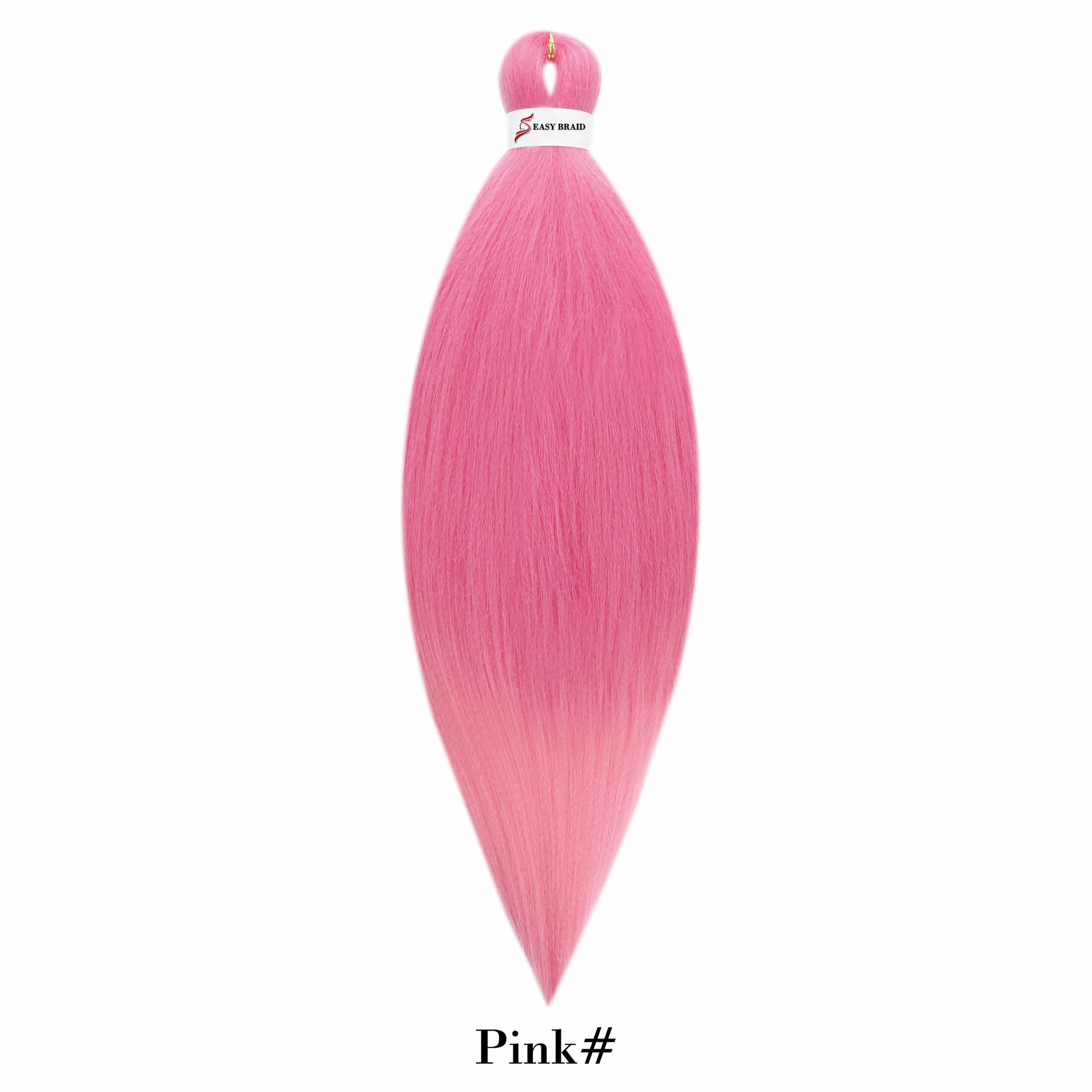 Peluca trenzada grande EZ de 26 pulgadas para mujer, peluca trenzada fácil de fibra sintética africana, suave y esponjosa, de seda de baja temperatura