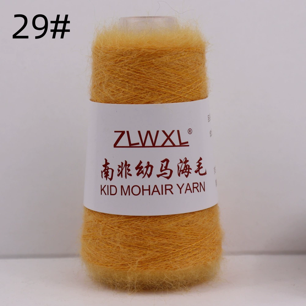 ZLWXL 50g 650m детский мохер пряжа - южноафриканский мохер, ручная вязка мягкая нить для вязания
