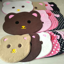 可爱卡通地垫家用卧室门垫床边地毯家居软饰50*60/75*90一件代发