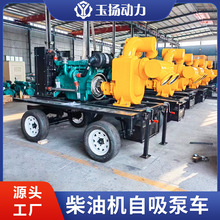 40kw柴油水泵机组配自吸泵 雨季应急排涝 农田灌溉柴油抽水泵车
