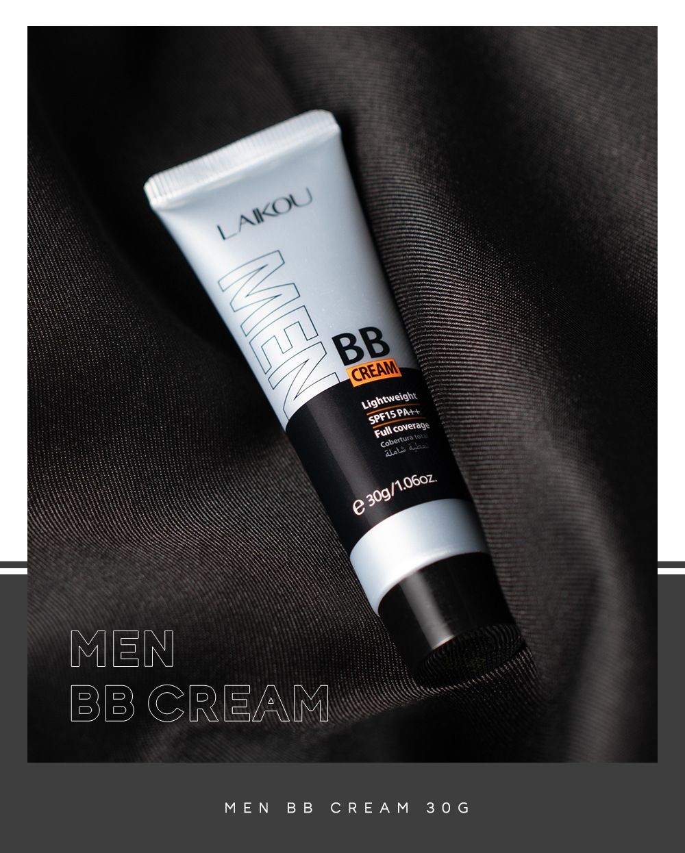 temu Edition Laicome Men's bb Cream 30g (Tube) in multiple colors to choose from, a cosmetic manufacturer for concealing and brightening skin tone undefined
