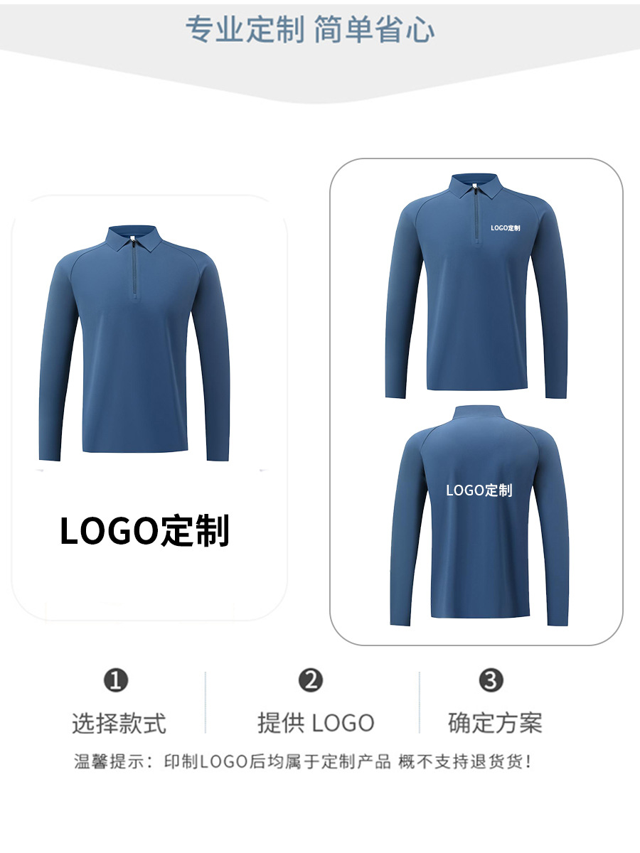 Camisas de polo deportivas de alta calidad, ropa de trabajo blanca, camiseta de collar para hombres, camiseta de polo de manga larga personalizada