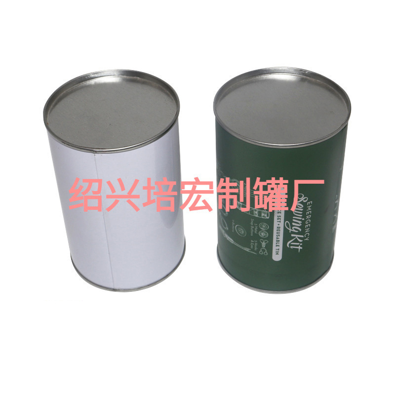 供应批发马口铁铁罐饼干零食坚果食品罐零食储放罐