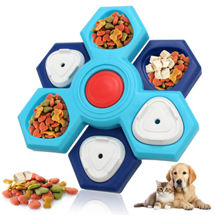 Cross-border Specially Designed for Amazon Pet Bowl, Cat Slow Food Bowl, Pet Puzzle and Boredom Relief Artifact, New Dog Bowl, Slow Food Dog Plate