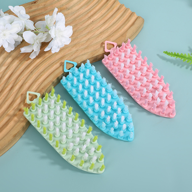 Laundry Brush, Shoe Cleaning Brush, Bendable Corner Brush, Soft-Bristled Bathtub Brush, Faucet Tile Brush, Multi-Purpose Brush