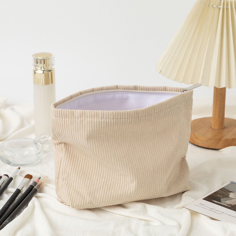 Etsy個性化刺繍コーデュロイ化粧バッグ携帯洗面バッグ大容量メイク直し小銭携帯バッグ|undefined
