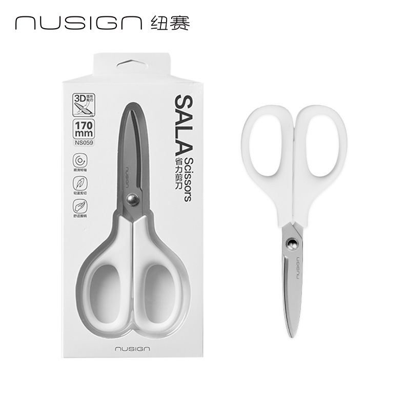 NS058 / NS059 tijeras de oficina hechas a mano tijeras de arte portátiles para estudiantes tijeras de mano