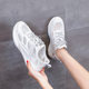 ZHR Sports Casual Shoes 2023 Spring and Summer New Cyber Celebrity Casual All-match Comfortable Mesh Hole Running Shoes Women's ins Trendy