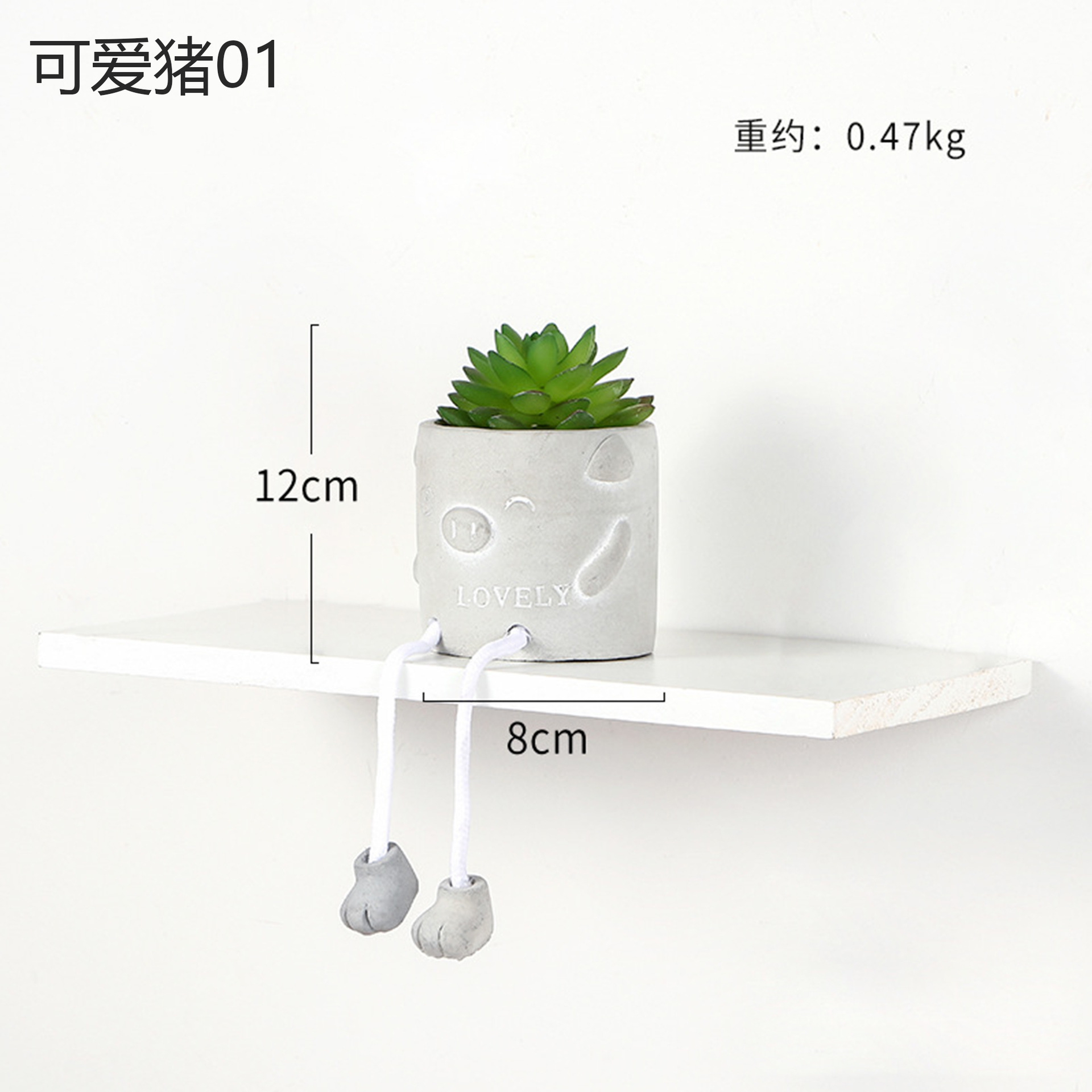 Nordic ins estilo simulación suculenta pequeña olla creativa Escritorio de oficina colgando pies muñeca falsa planta verde adornos Decoración image 17