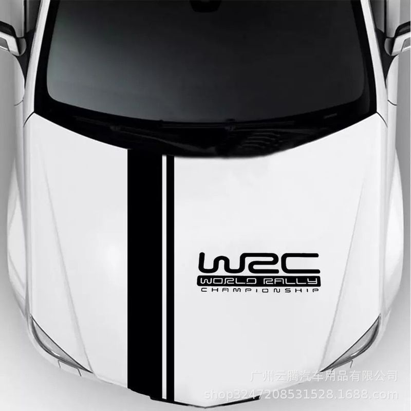 外国貿易ホットフード WRC 車のステッカー Y-101 フードパーソナライズされたラテアートステッカー修正されたボディステッカー|undefined