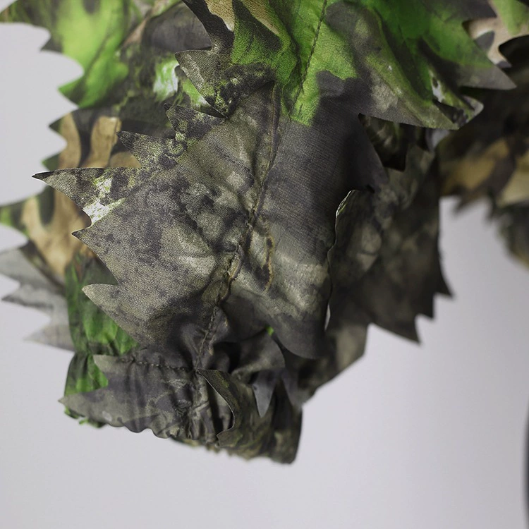 3D камуфляж листьев для наружного боя, реальная CS камуфляжная паутинка, можно настроить для отдыха на открытом воздухе