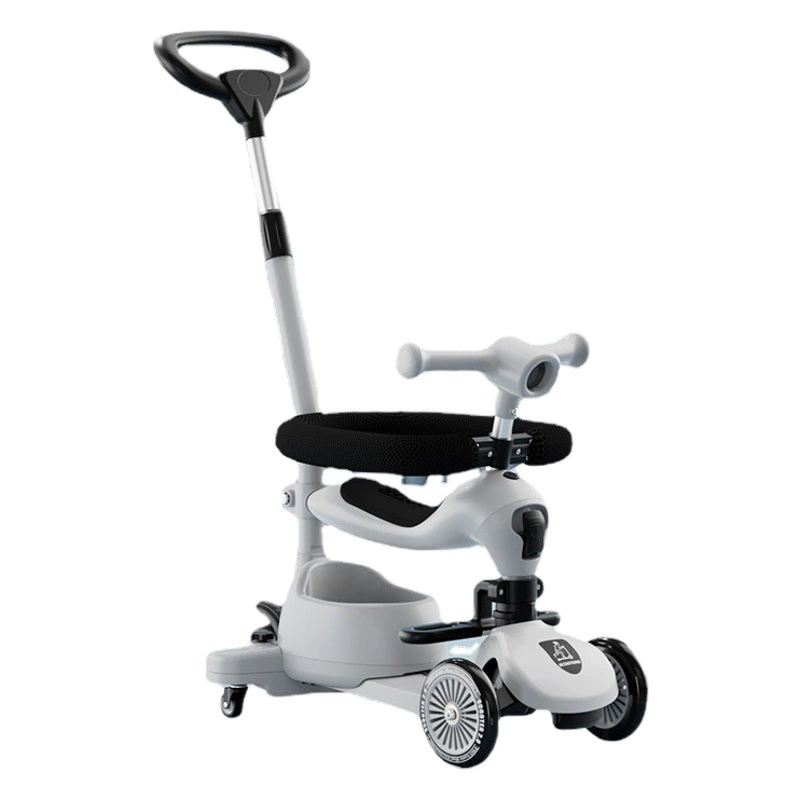 Детский самокат Baby может сидеть, толкать и скользить Детский многофункциональный самокат 0-3-6 лет детская прогулочная машинка