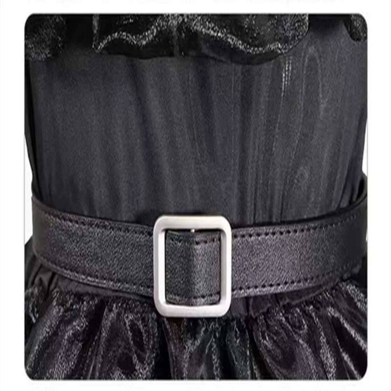 Детское Адамс COS, американская драма Среда, одно и то же черное платье
