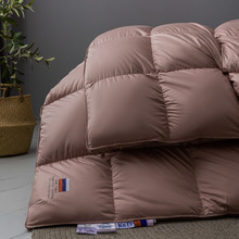 高端95%东北白鹅绒被羽绒被芯子厂家批发全棉鹅绒被子