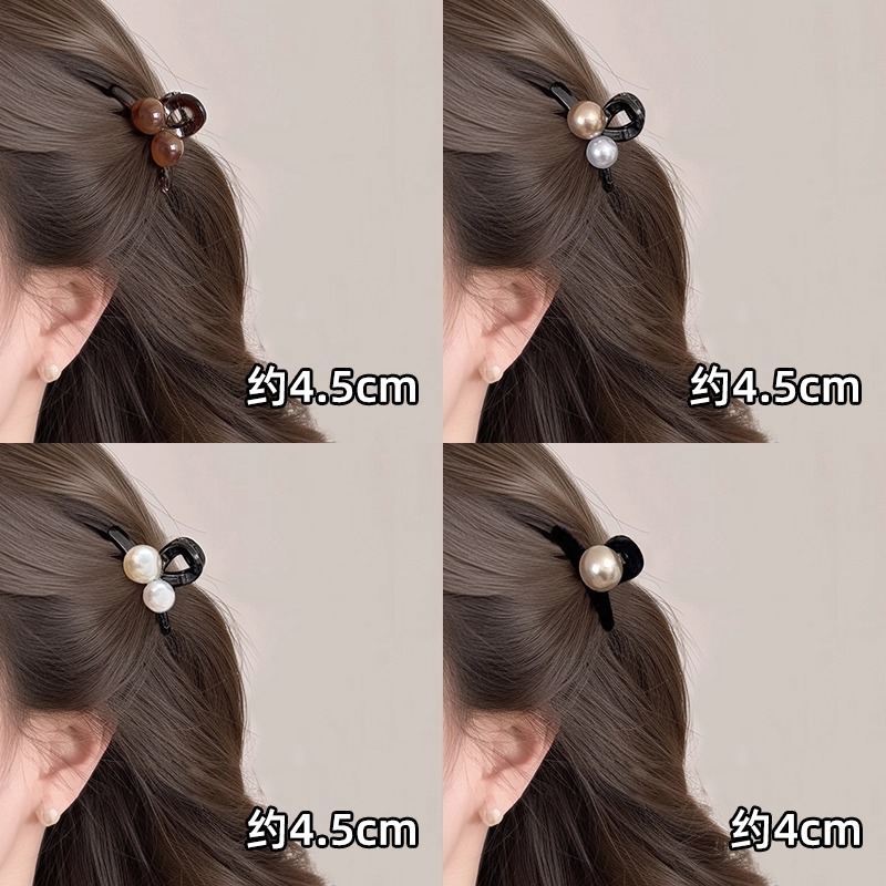 琥珀色樱桃侧边小抓夹女2025新款发夹公主头刘海夹碎发夹子鲨鱼夹|undefined