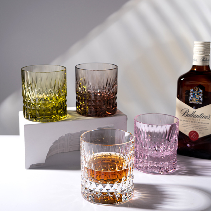 Nuevo estilo europeo whisky vino vidrio moda K9 cristal vino vidrio luz lujo hogar whisky creativo cristal taza