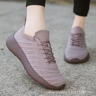 Jinjiang Cross-border plus size Pure Black Men's and Women's Sports Casual Shoes Soft-soled Lightweight Mesh Shoes Low-top Handmade Take-away