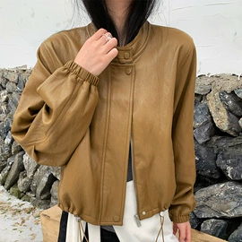 女式皮衣;女式马甲