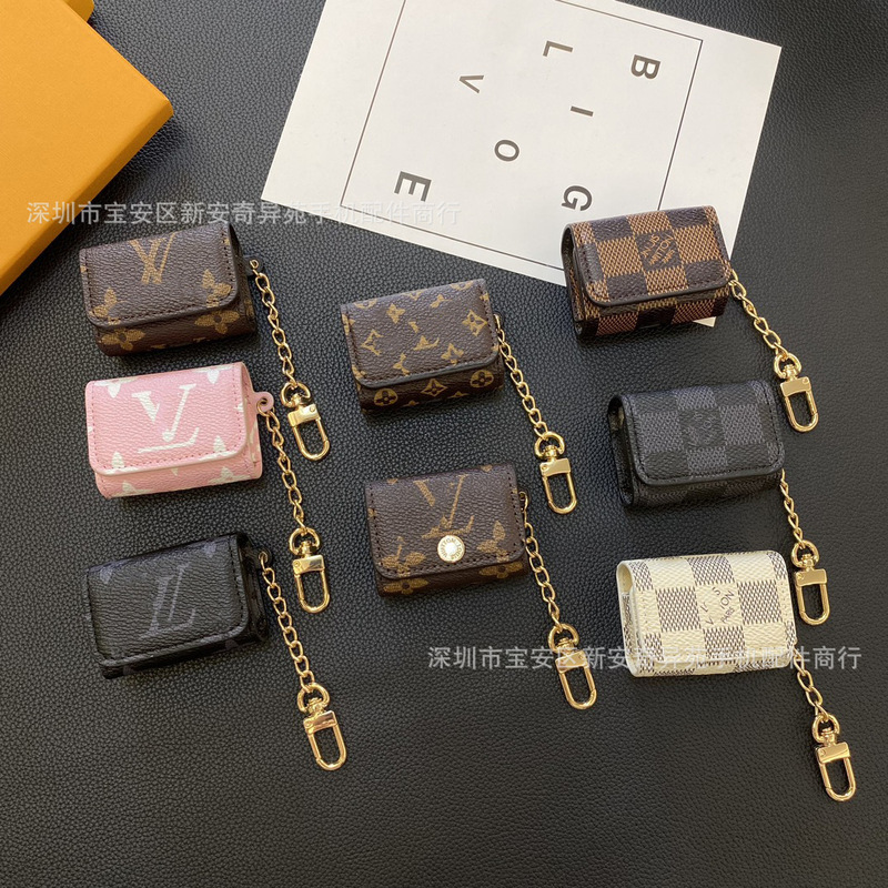 Mini Bag Lanyard Bluetooth Earphone Case Suitable for Airpodspro4 Earphone Case Protective Case 2/3 Generation Trendy Brand New Model
