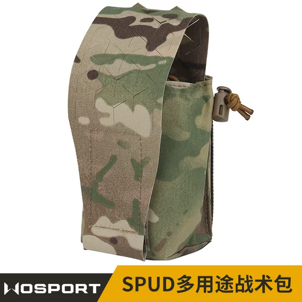 Wosport Is Suitable for a Variety of Tactical Vests, Flip-Top Multi-Functional Spud Multi-Purpose Tactical Camouflage Bag