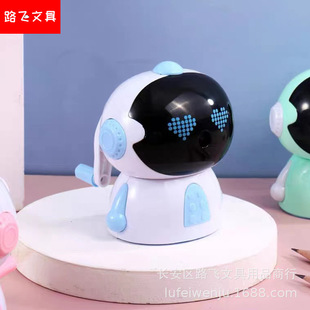 New creative pencil sharpener cute astronaut 865 hand-cranked automatic pencil sharpener children's gift pencil sharpener